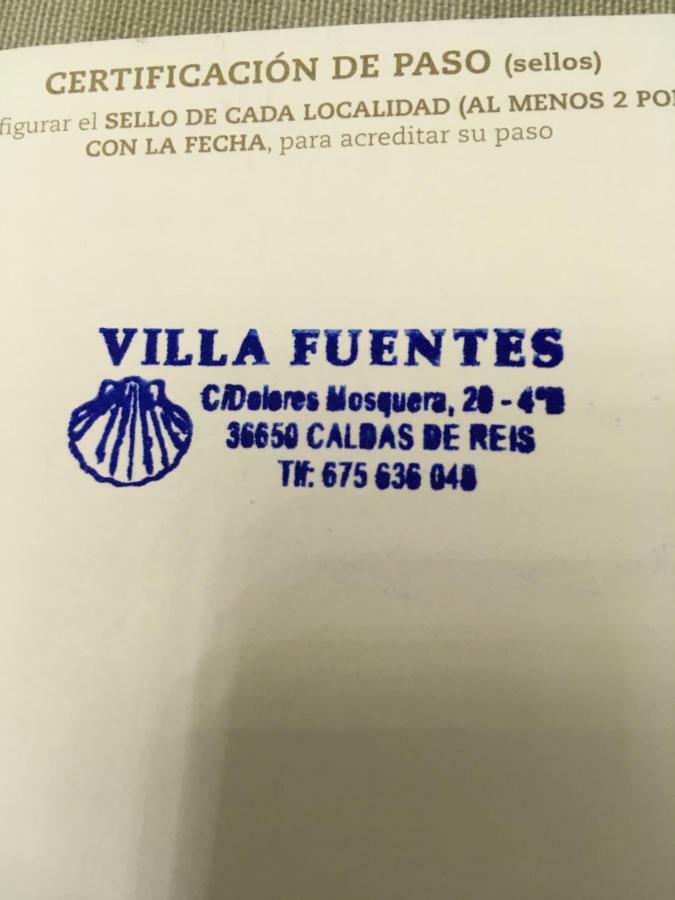 Villa Fuentes Caldas De Reis Exterior photo